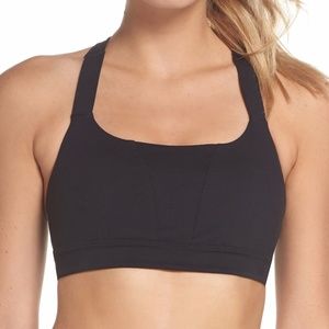 Black Women's Sports Bra